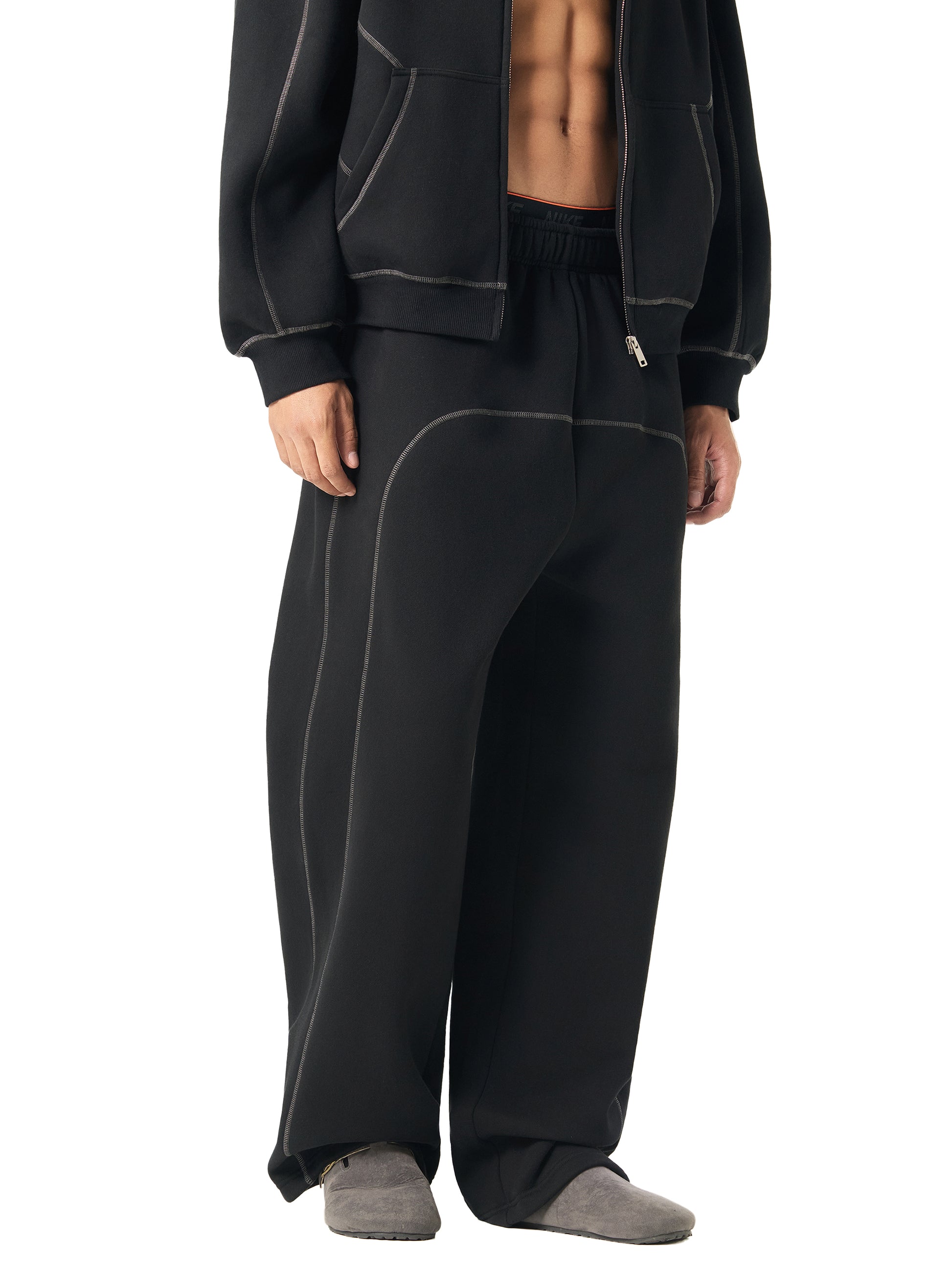 Contrast - Stitched Fleece Sweatpants - NullSpace Collective